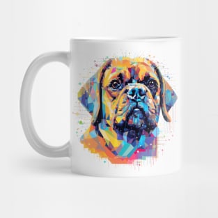 Pug Dog Pet World Animal Lover Furry Friend Abstract Mug